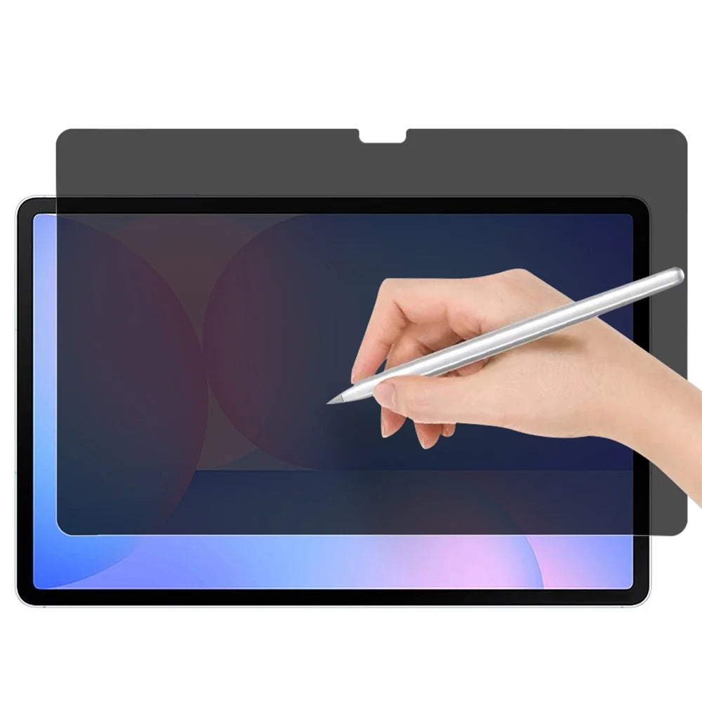 For Samsung Galaxy Tab S10 FE+ Privacy Screen Protector Anti Spy PET Paperlike Tablet Film - 1