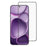 For Oppo Find X8s+ 5G Tempered Glass Electroplating Anti-Fingerprint Silk Printing Full Glue Screen Protector - 1