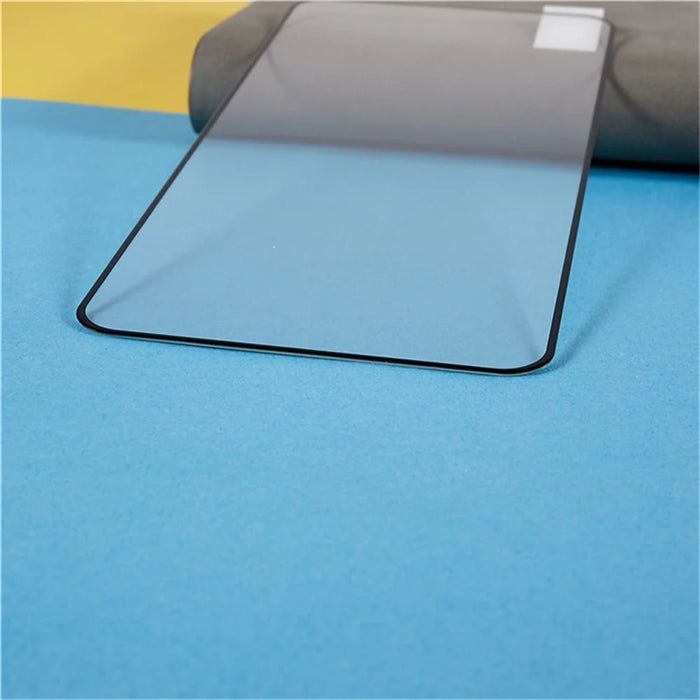 For Oppo Find X8s+ 5G Tempered Glass Electroplating Anti-Fingerprint Silk Printing Full Glue Screen Protector - 4