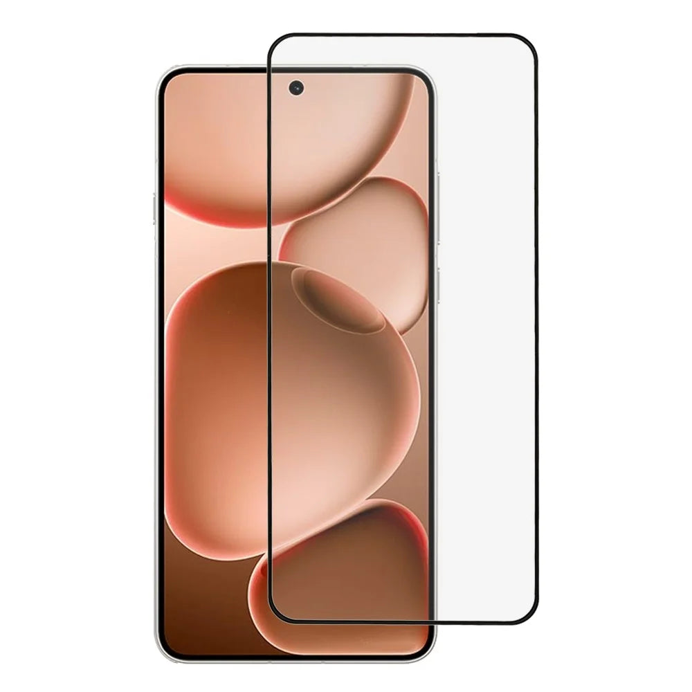 For Oppo Find X8 Ultra 5G / vivo iQOO 13 5G Screen Protector Full Glue Silk Printing Tempered Glass Film Support Fingerprint Unlock - 1
