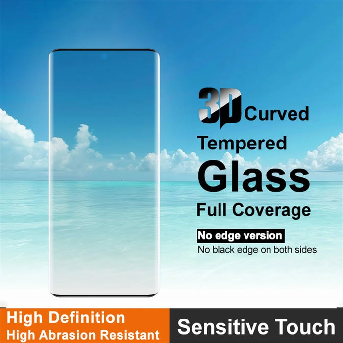 IMAK For Realme 14 Pro Lite 5G Full Screen Protector 3D Curved Tempered Glass Film (No Edge Version) - 3