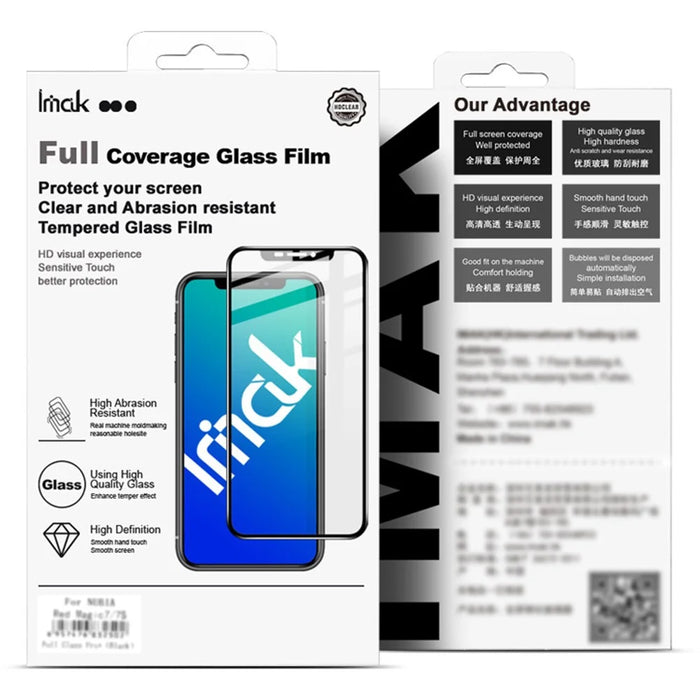 IMAK For Realme 14 Pro Lite 5G Full Screen Protector 3D Curved Tempered Glass Film (No Edge Version) - 6