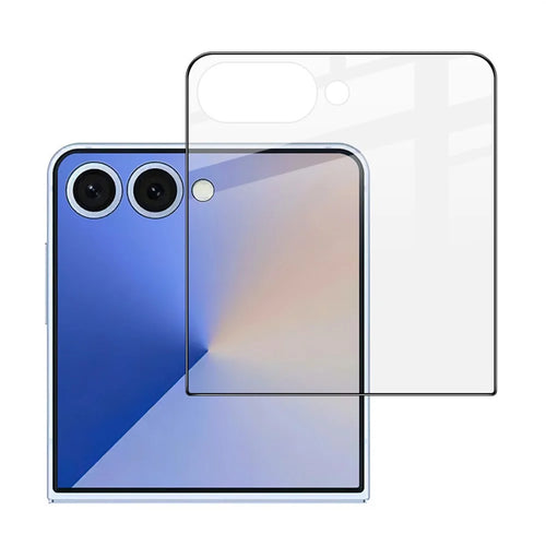 IMAK For Samsung Galaxy Z Flip8 / Z Flip7 5G Rear Screen Protector Tempered Glass Full Cover Film - 1
