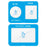 IMAK For DJI Osmo Action 4 Tempered Glass Screen Protector + Lens Film Set with Self Positioning Frame - 5