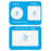 IMAK For DJI Osmo Action 5 Pro Tempered Glass Screen Protector + Lens Film Set with Self Positioning Frame - 5