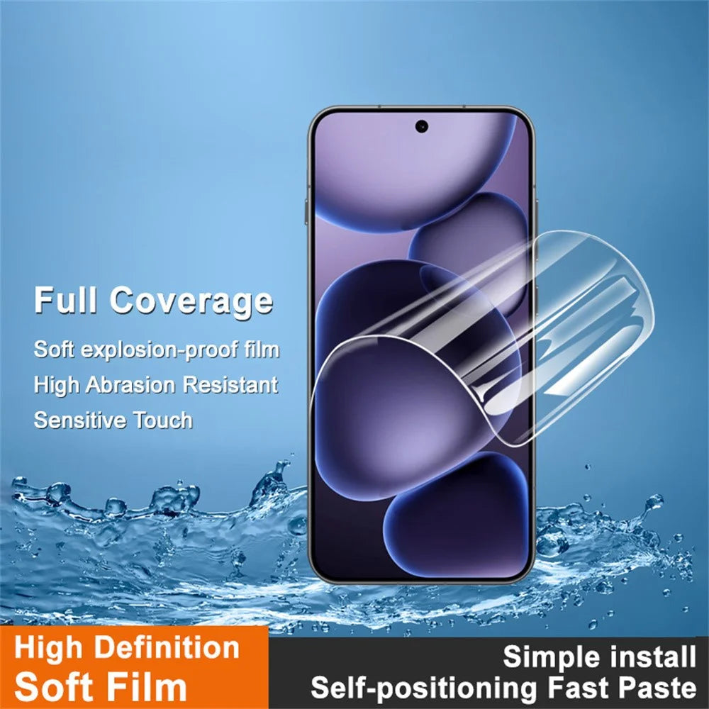 IMAK Hydrogel Film 4th Gen For Oppo Find X8s 5G Full Screen Protector Ultra Clear Soft TPU Film - 2