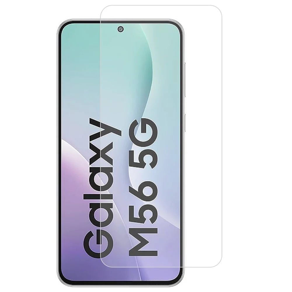 AMORUS For Samsung Galaxy M56 5G Front Screen Protector 2.5D Arc Edge 9H High Aluminum-Silicon Glass Film - 1