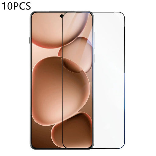 RURIHAI 10Pcs For Oppo Find X8 Ultra 5G Screen Protector 0.18mm 2.5D High Aluminium-Silicon Glass Film (Support Fingerprint Unlock) - 1