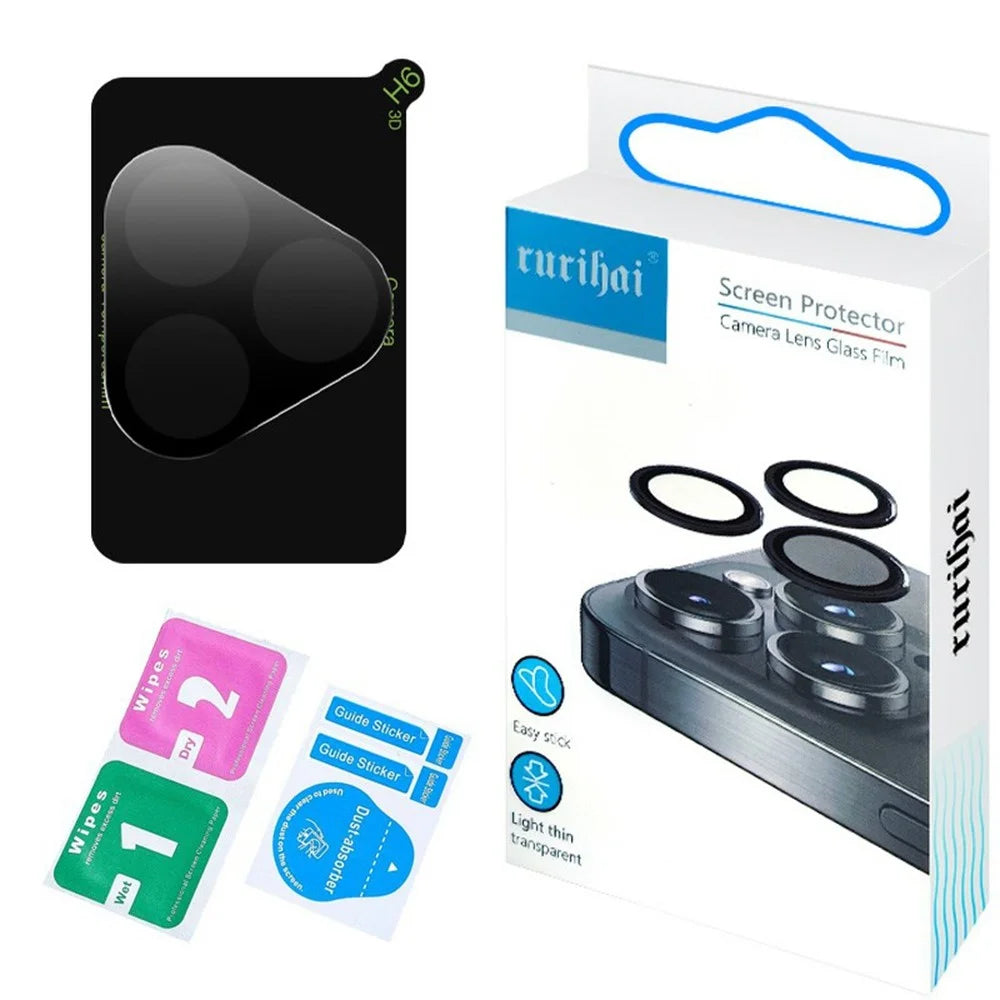 RURIHAI For Honor 400 Lite 5G Camera Lens Protector High Aluminium Silicon Glass Silk Printing Lens Film - 5