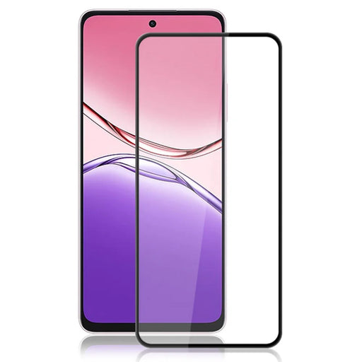 MOCOLO For Oppo A5 Pro 5G Screen Protector Anti-Shatter Silk Printing Tempered Glass Film - Black - 1