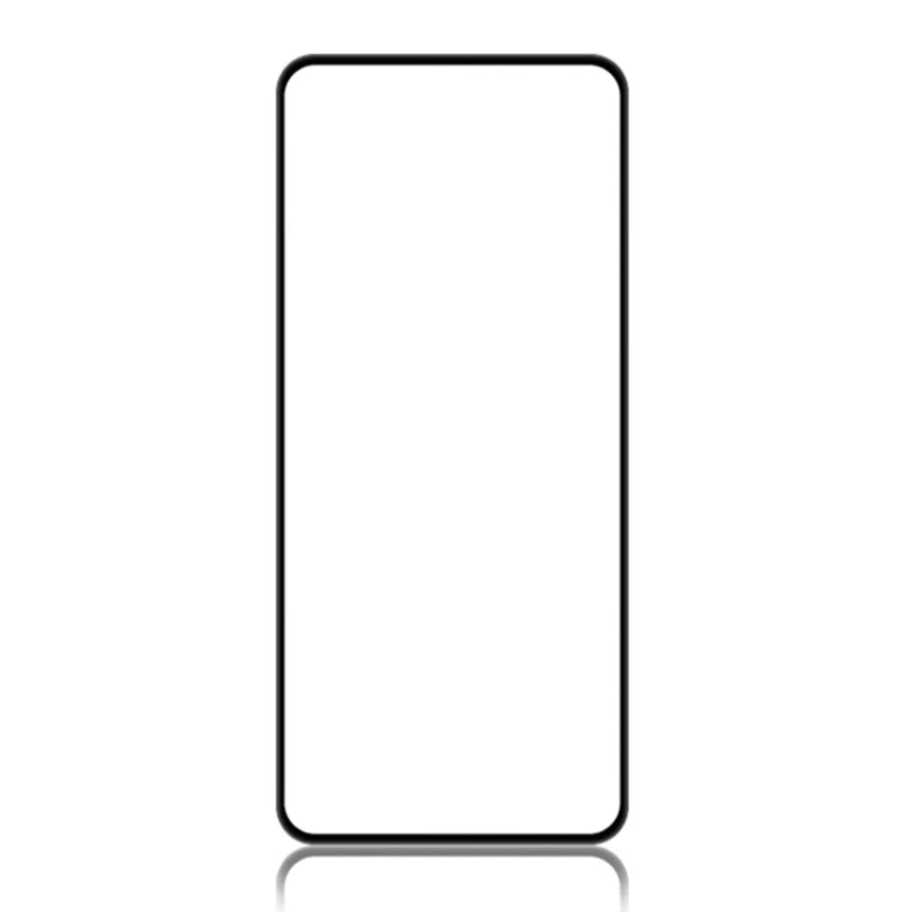 AMORUS 2Pcs For Oppo A5 Pro 5G Screen Protector Shatterproof Silk Printing Tempered Glass Film - Black - 2