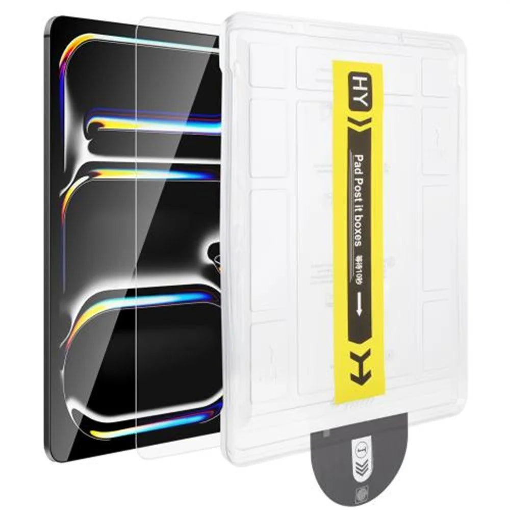 For iPad Air (2022)  /  (2020) Screen Protector Tempered Glass HD Film with Automatic Dust Removal Tool - 1