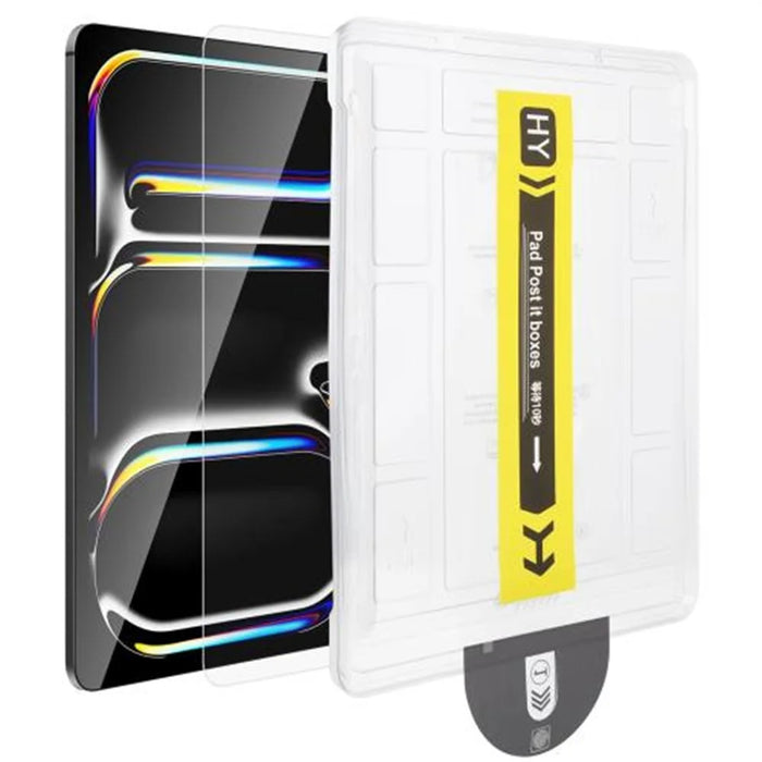 For iPad mini (2024)  /  (2021) Screen Protector Tempered Glass HD Film with Automatic Dust Removal Tool - 1