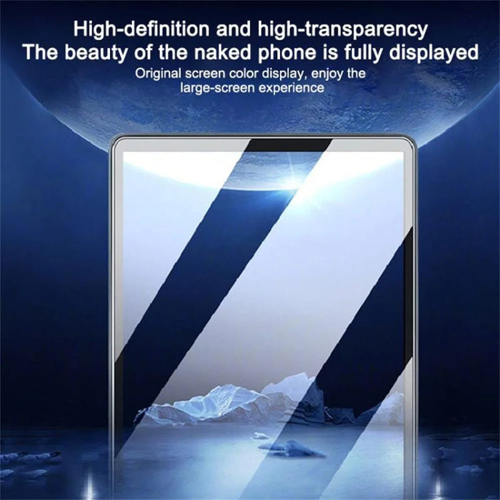 For iPad mini (2024)  /  (2021) Screen Protector Tempered Glass HD Film with Automatic Dust Removal Tool - 7