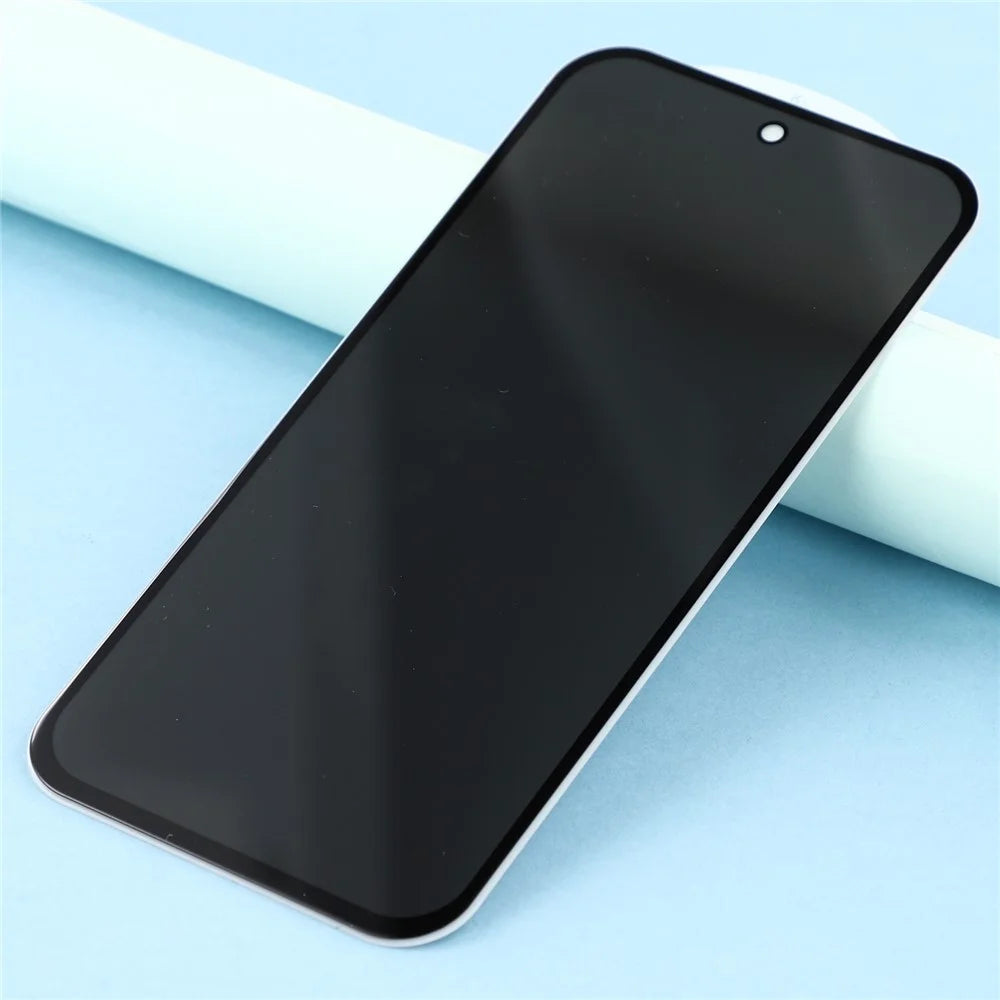 For Infinix Note 50 4G Anti-Peep Full Covering Front Screen Protector Silk Printing Tempered Glass Film - 3