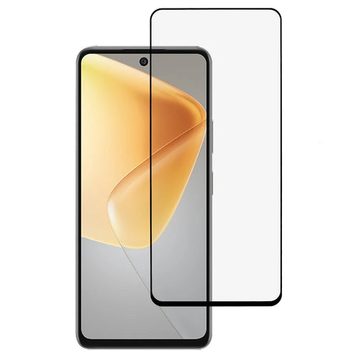 For Infinix Note 50 4G Front Screen Protector Silk Printing Full Glue Tempered Glass Screen Film - 1