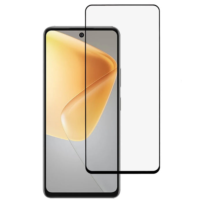 For Infinix Note 50 4G Front Screen Protector Silk Printing Full Glue Tempered Glass Screen Film - 1