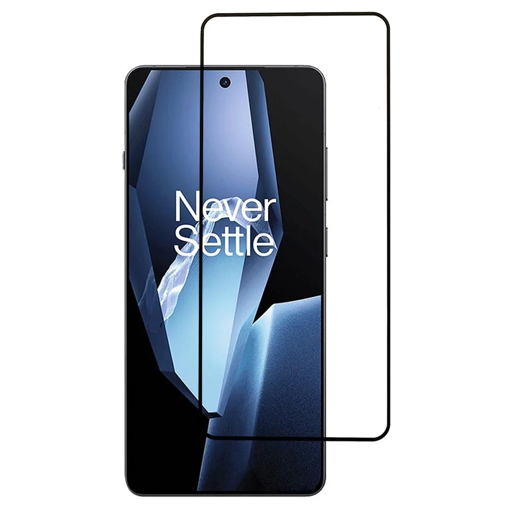 Front Screen Protector For OnePlus Ace 5 5G  /  Ace 5 Pro 5G  /  13R 5G Silk Printing Full Glue Tempered Glass Screen Film - 1