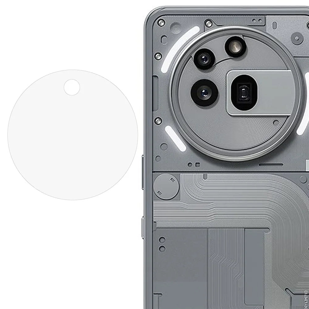 For Nothing Phone (3a) Pro Camera Lens Protector High Clarity Tempered Glass Lens Film - 1