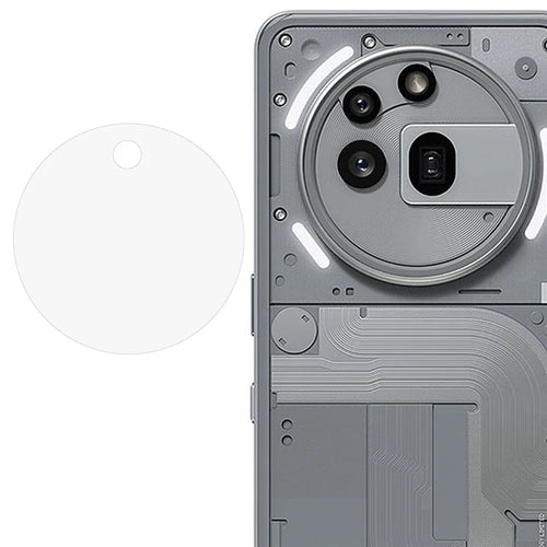 For Nothing Phone (3a) Pro Camera Lens Protector High Clarity Tempered Glass Lens Film - 1