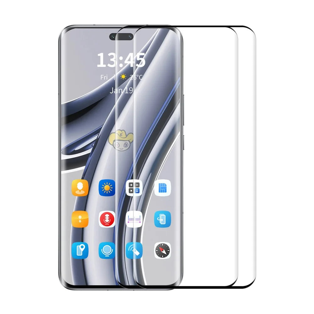ENKAY HAT PRINCE For Huawei nova 13 Pro 5G 2Pcs Tempered Glass   Screen Protector Clear Screen Film Support Fingerprint Unlock - 1