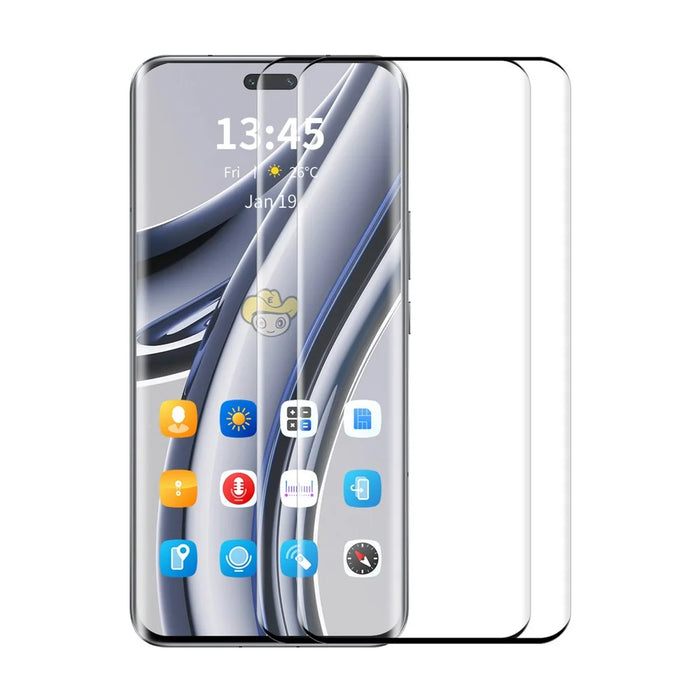 ENKAY HAT PRINCE For Honor 300 Pro 2Pcs Tempered Glass   Screen Protector Clear Screen Film Support Fingerprint Unlock - 1