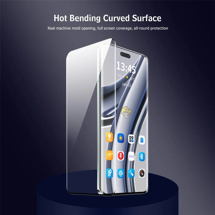 ENKAY HAT PRINCE For Honor 300 Pro 2Pcs Tempered Glass   Screen Protector Clear Screen Film Support Fingerprint Unlock - 2