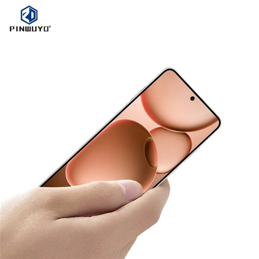 PINWUYO For Oppo Find X8 Ultra 5G Tempered Glass Film  Explosion-proof 9H 3D Full Screen Protector - Black - 2