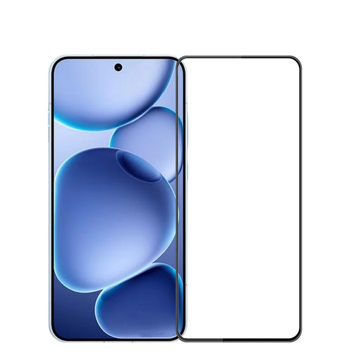 PINWUYO For Oppo Find X8s 5G Tempered Glass Film  Explosion-proof 9H 3D Full Screen Protector - Black - 1
