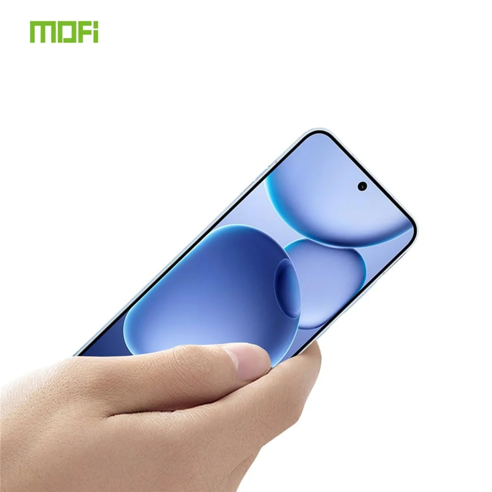 MOFI For Oppo Find X8s 5G Screen Protector  9H 3D Curved Tempered Glass Film - Black - 2