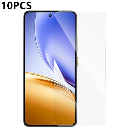 RURIHAI 10Pcs For Realme 14 5G Screen Protector 0.26mm 2.5D High Aluminium Silicon Glass Film - 1