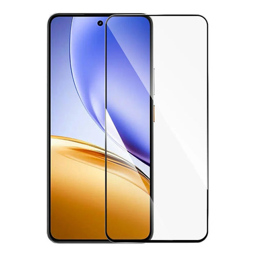 RURIHAI For Realme 14 5G Screen Protector Secondary Hardening High Aluminium-Silicon Glass Film - 1