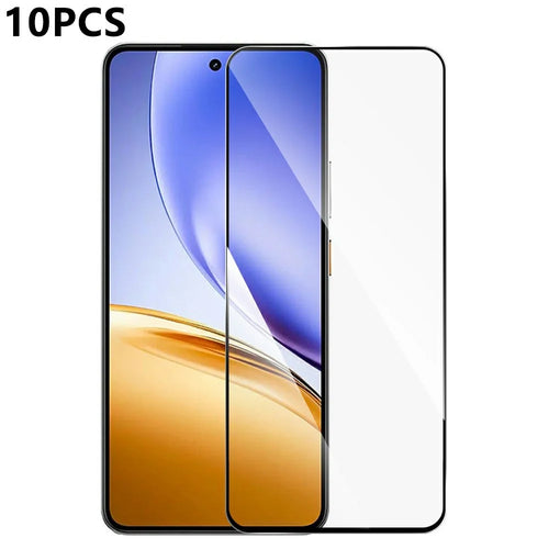 RURIHAI 10Pcs For Realme 14 5G High Aluminium-Silicon Glass Film 0.26mm 2.5D Screen Protector - 1