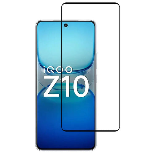 For vivo iQOO Z10 5G Silk Printing Screen Protector 3D High Aluminum-Silicon Glass Film - 1