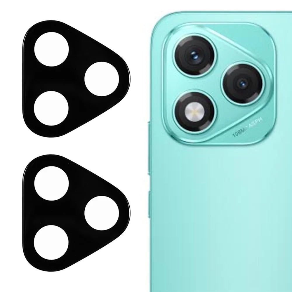 2Pcs For Honor 400 Lite 5G Camera Lens Protector Silk Printing Lens Film 3D Arc Edge - 1