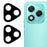 2Pcs For Honor 400 Lite 5G Camera Lens Protector Silk Printing Lens Film 3D Arc Edge - 1