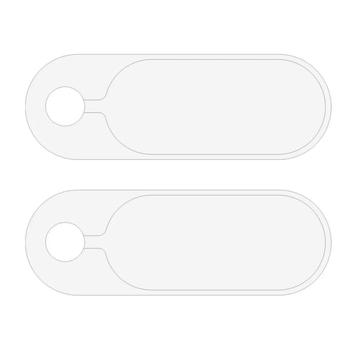 2PCS For Google Pixel 10 Camera Lens Protector 2.5D Tempered Glass Lens Film (Large Version) - 1