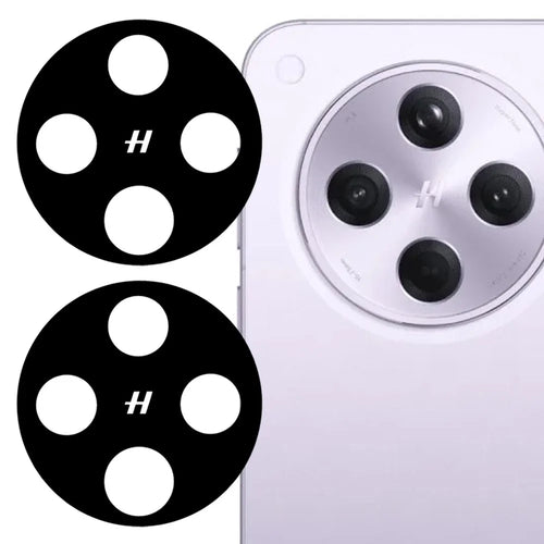 2Pcs For Oppo Find X8s+ 5G Camera Lens Protector 2.5D Arc Edge Silk Printing Tempered Glass Rear Lens Film - 1