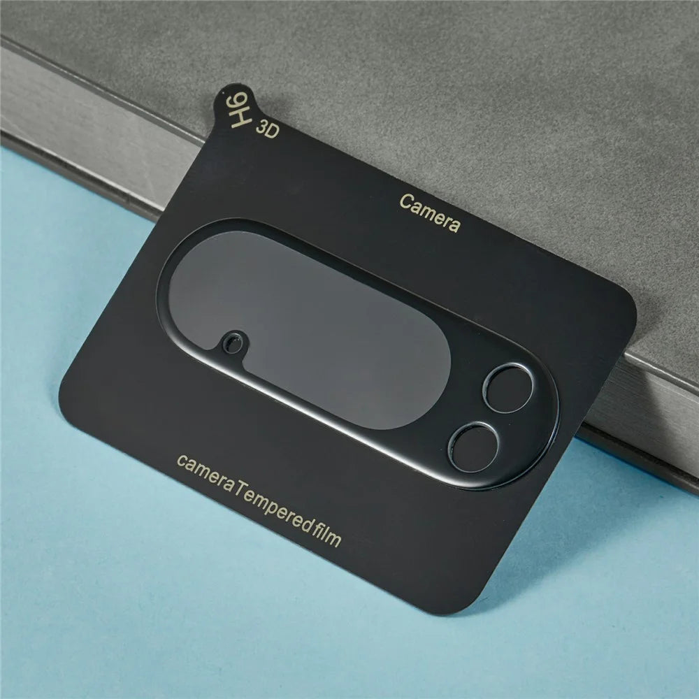 2Pcs For Google Pixel 10 Pro Camera Lens Protector 2.5D Arc Edge Silk Printing Tempered Glass Rear Lens Film - 4