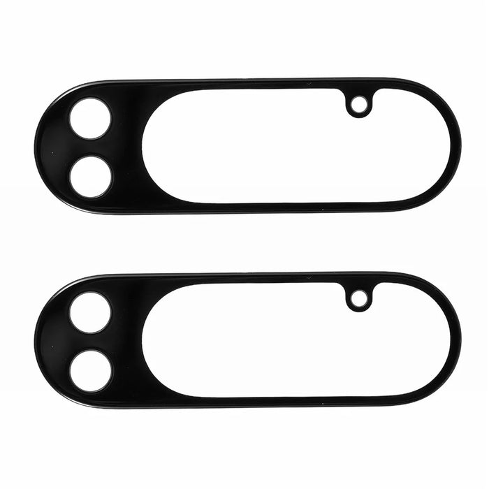 2Pcs For Google Pixel 10 Pro XL Camera Lens Protector 2.5D Arc Edge Silk Printing Tempered Glass Rear Lens Film - 1