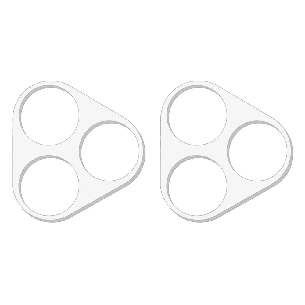 2Pcs For Honor 400 Lite 5G Camera Lens Protector 3D Arc Edge Anti-Scratch Tempered Glass Lens Film - 2