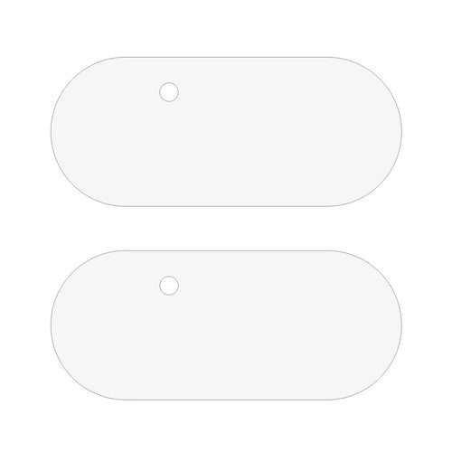 2PCS For Google Pixel 10 Camera Lens Protector 2.5D Tempered Glass Lens Film (Small Version) - 1