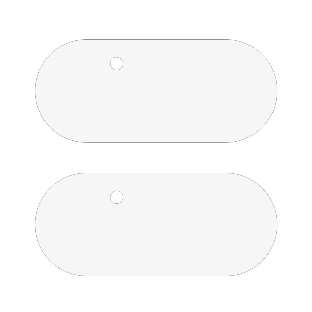 2PCS For Google Pixel 10 Pro Camera Lens Protector 2.5D Tempered Glass Lens Film (Small Version) - 1