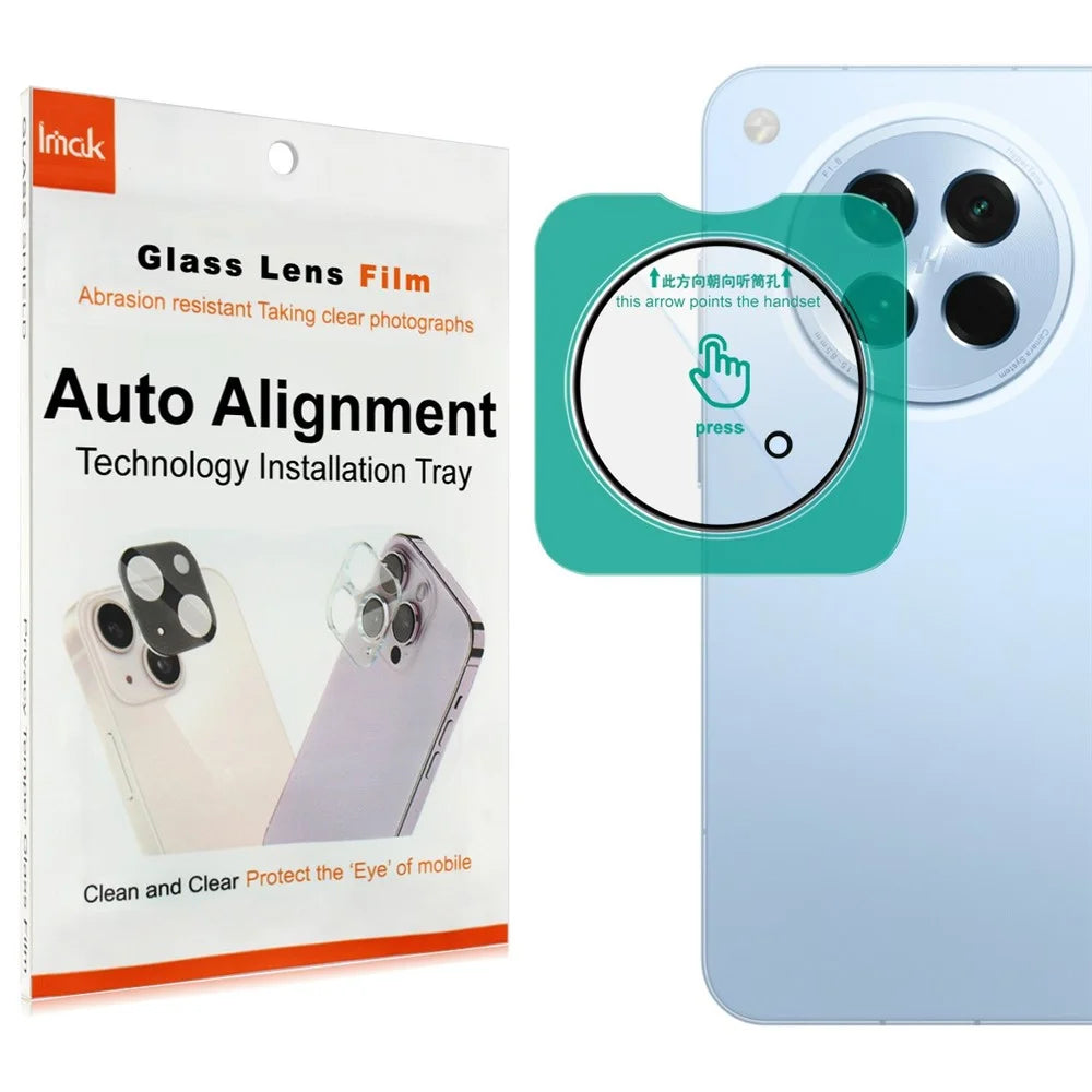 IMAK For Oppo Find X8s 5G Camera Lens Protector Tempered Glass Lens Film with Self Positioning Frame - 5