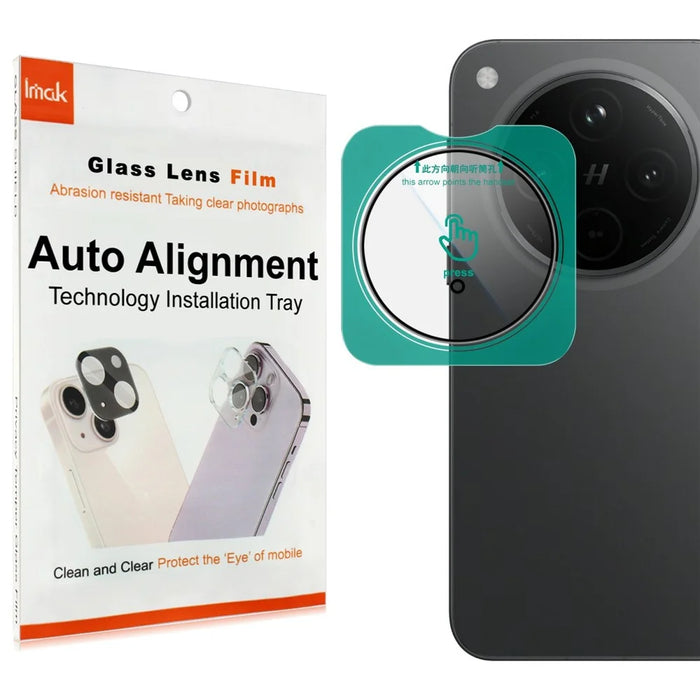 IMAK For Oppo Find X8s+ 5G Camera Lens Protector Tempered Glass Lens Film with Self Positioning Frame - 5