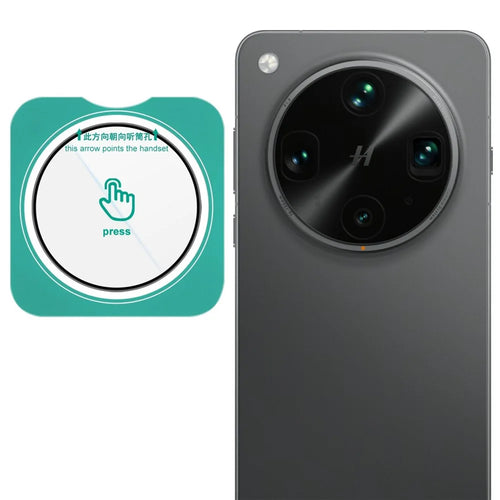 IMAK For Oppo Find X8 Ultra 5G Camera Lens Protector Tempered Glass Lens Film with Self Positioning Frame - 1