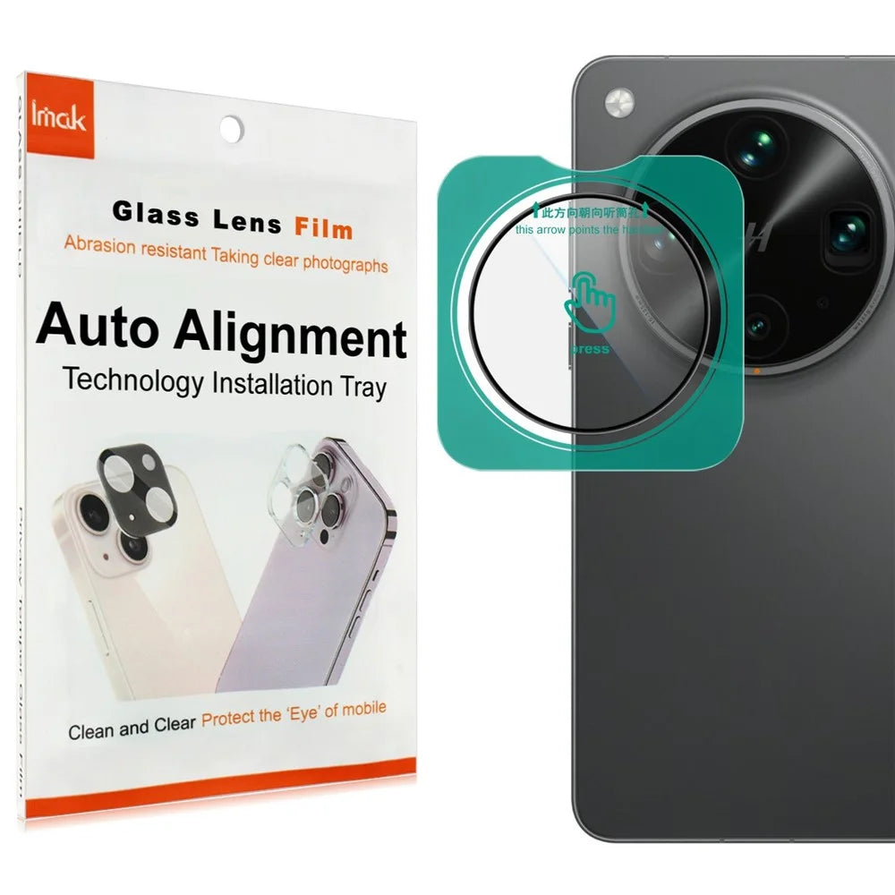 IMAK For Oppo Find X8 Ultra 5G Camera Lens Protector Tempered Glass Lens Film with Self Positioning Frame - 5