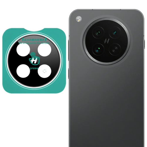 IMAK For Oppo Find X8s 5G Tempered Glass Camera Lens Protector with Self Positioning Frame (Black Version) - 1