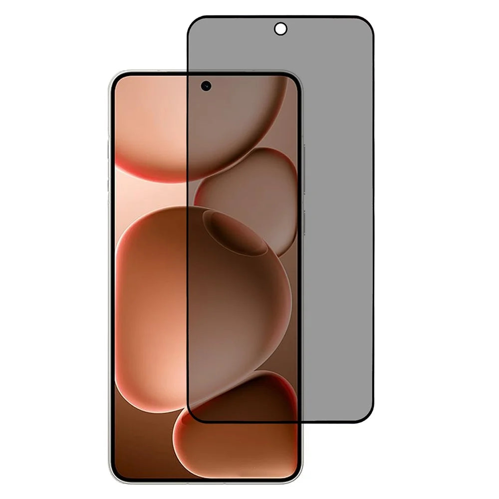 For Oppo Find X8 Ultra 5G Anti-Peep Full Covering Front Screen Protector Silk Printing Tempered Glass Film - 1