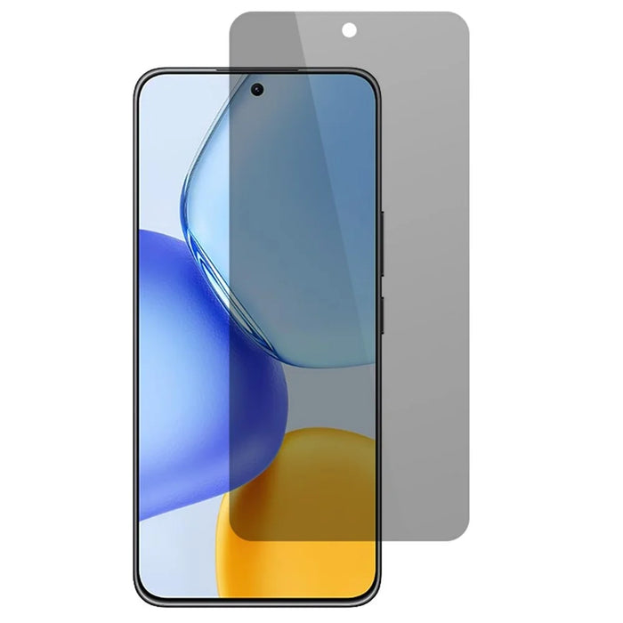 For Honor X60 GT 5G Privacy Screen Protector 180-Degree Anti-Spy Tempered Glass Full Coverage Film - 1